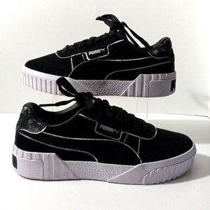 Puma Black Silver Metallic Sneakers